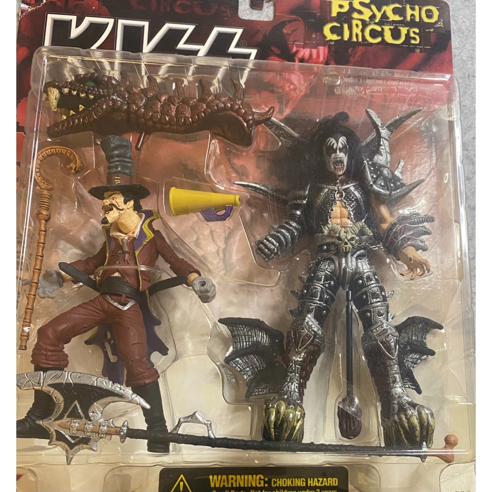 McFarlane KISS Psycho Circus Gene Simmons The Ring Master Action Figure VINTAGE
